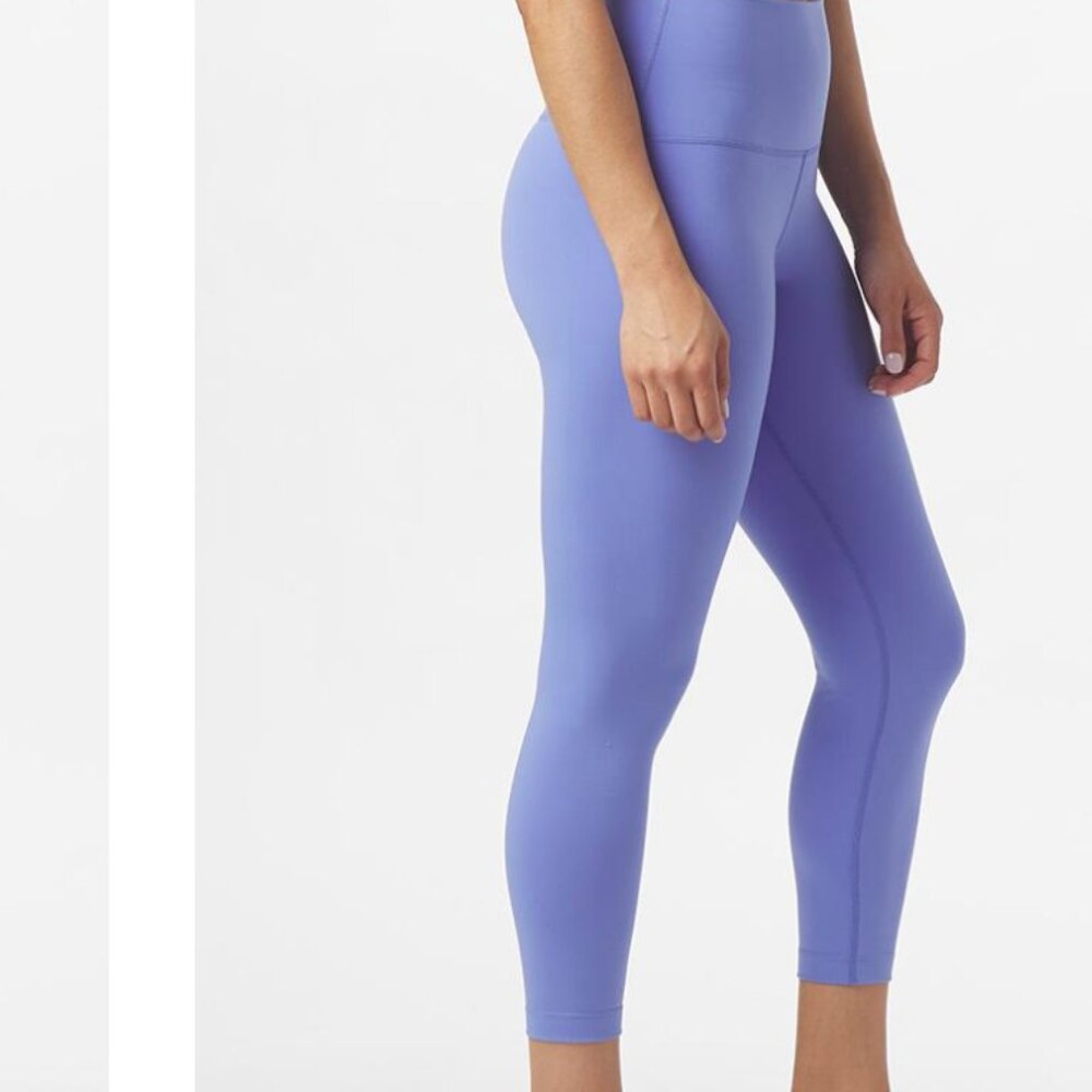 {Glyder} High Waist Pure 7/8 Legging | Periwinkle ~ Size Medium